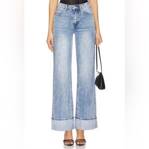 superdown Light Blue Flare Jeans